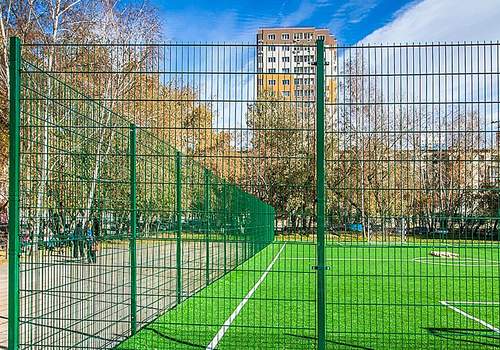 2Д забор для футбольной площадки в Ревде